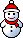 Schneemann Smilies (14) Smiley – Schneemann